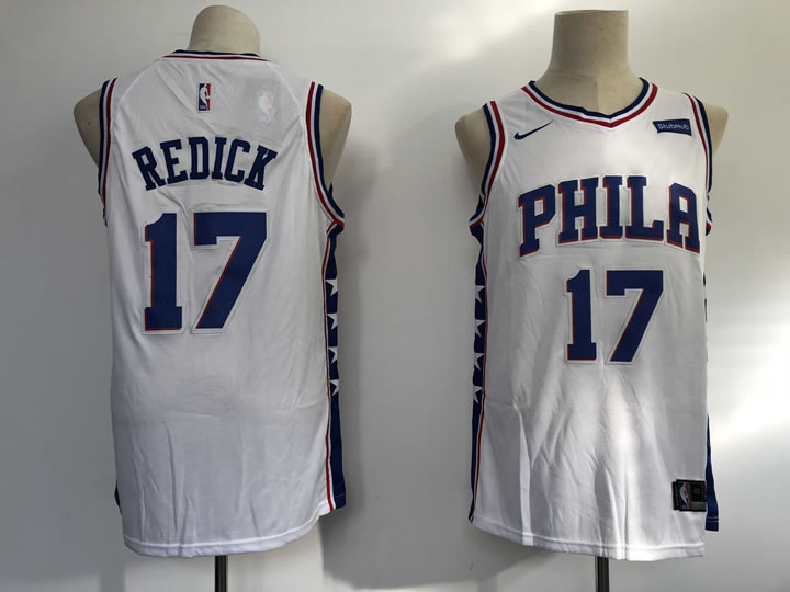 76ers 17 JJ Redick White Nike Swingman Jersey,We sell and wholesale 76ers 17 JJ Redick White Nike Swingman Jersey on line form chian!